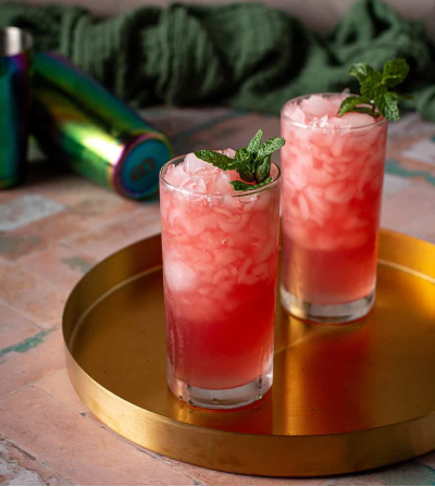 Watermelon crush with fruity bites