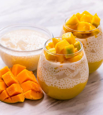 SnB Special Desserts-Mango Sagoo/Creamy Dreamy Den/Banana Splitz